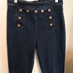 Veronica Beard Jeans, Size 8, Indigo Wash.